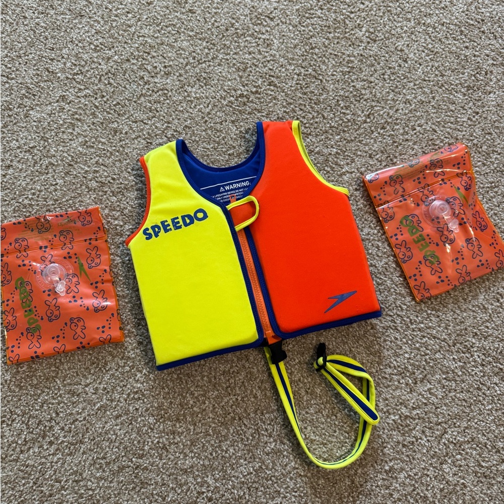 Speedo Swim Vest with Arm band